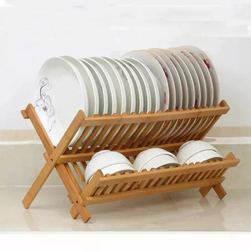 2tier foldable dish drying - foldable,