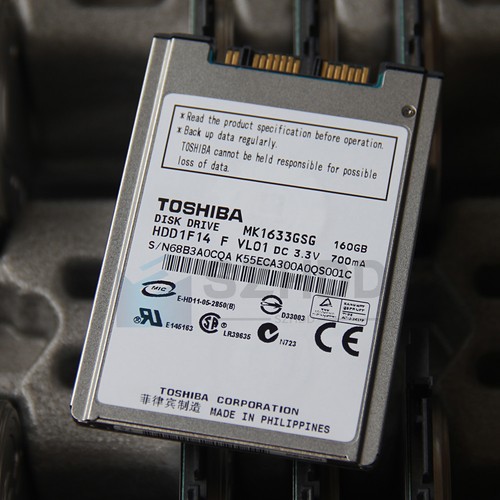 Toshiba mk1633gsg 160gb - 1.8",