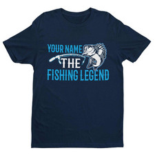 PERSONALISED Fishing T Shirt