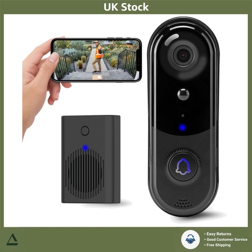 Wireless smart video doorbell - wireless,