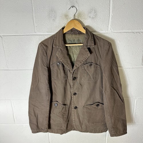 Replay jacket mens small - small, brown