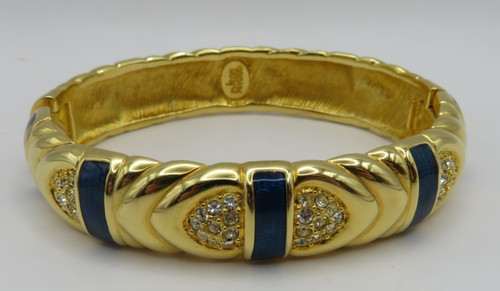 Joan rivers goldtone bangle - rivers,