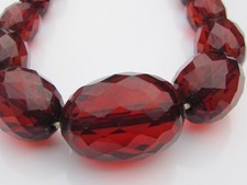 VTG 30" FACETED CHERRY AMBER