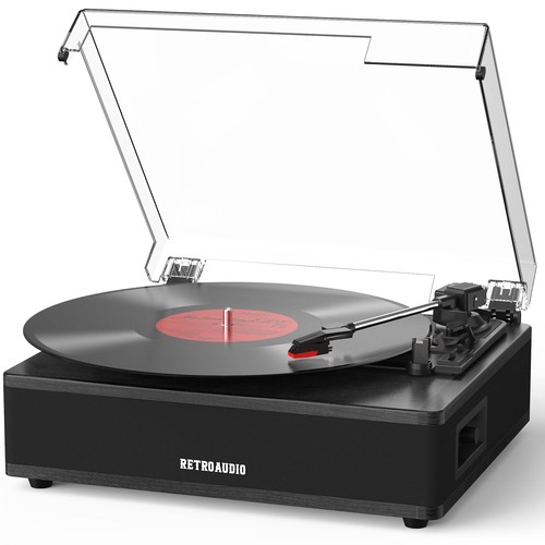 Vinyl record player - vinyl, with