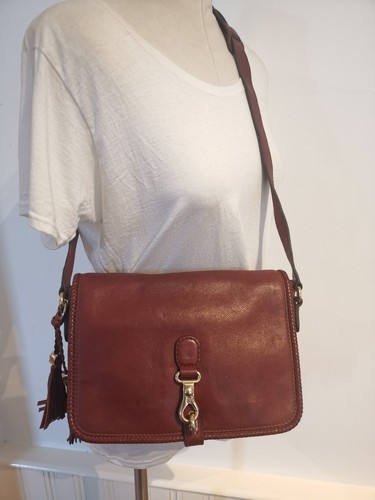 Gucci leather burgundy satchel - gucci,