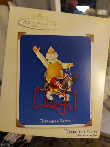 Toymaker santa new hallmark - santa,