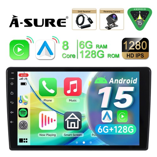 Dab 128gb android 15 apple - dab+, 6+128gb