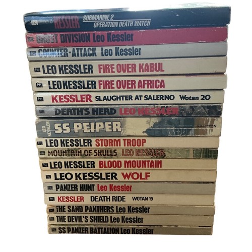 Leo kessler wwii lot 17 - wwii,