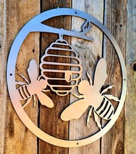 BEE KEEPING Metal Sign UK
