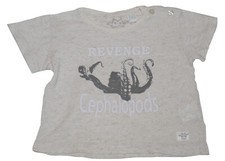 Marie Chantal Oatmeal Cotton Wide Fit T-Shirt NWOT