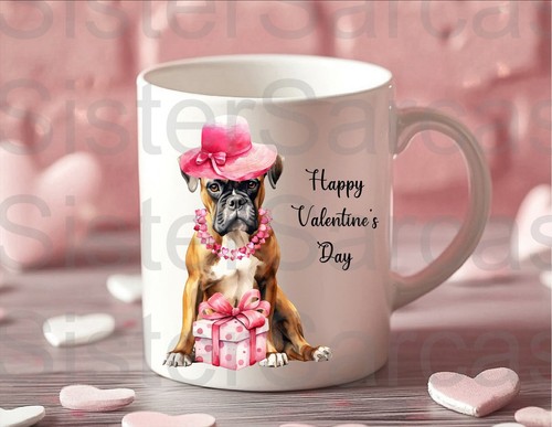 Boxer dog valentine day - boxer,