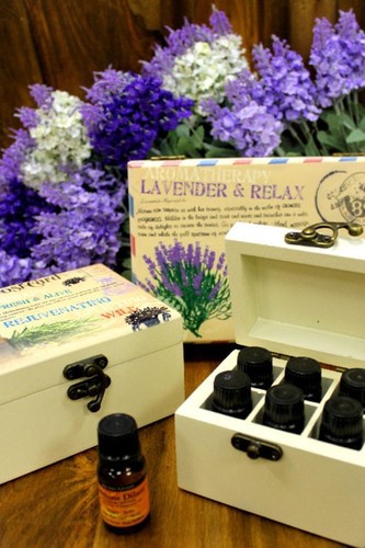 Wooden aromatherapy bottle - wooden,