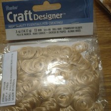 Darcie Craft Designer Strawberry Blonde Doll Hair