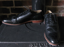 M&S Marks & Spencer Brogues Oxford Dress Shoes Classic Comfort 13 48  Worn Once!