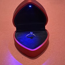 Diamond Engagement Ring Size P