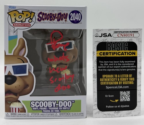 Pierre bouvier signed scooby - pierre,
