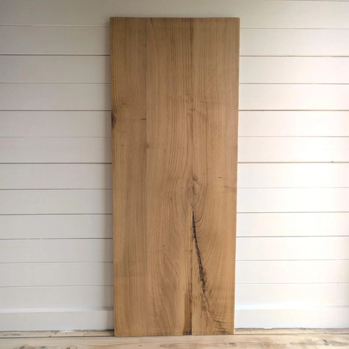 Rustic chestnut desk top - desk,