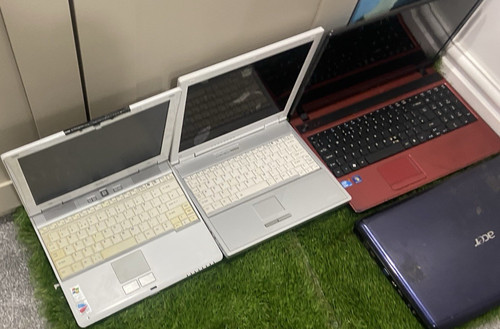 Toshiba job lot laptops - toshiba,