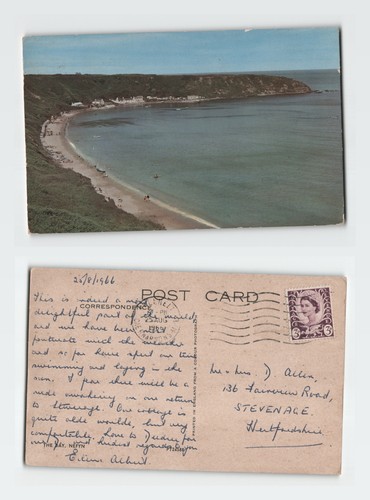 Vintage postcard the bay nefyn - postcard,