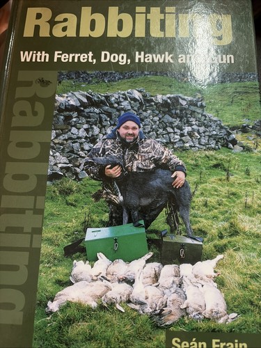 Rabbiting with ferret dog - rabbiting,