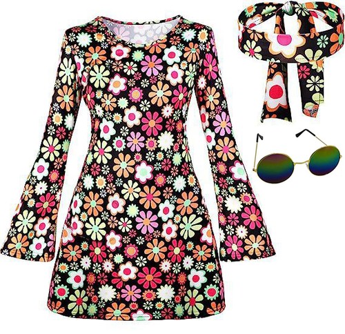 Lady 60s 70s - , flower