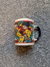 Dennis The Menace Beano - Ceramic Mug - 1994 90s Retro Vintage Collectable 