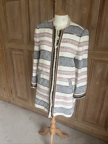 Zara woman woven fringed - woman,