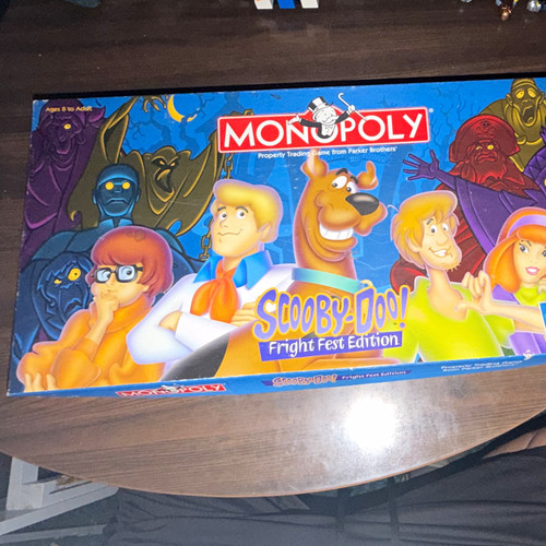 Monopoly scooby doo fright - scooby-doo,