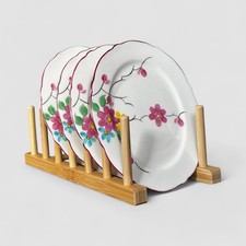 Vintage Paragon Hand Painted Floral Side Plates x 4 Scalloped Edge RD 714470 VGC