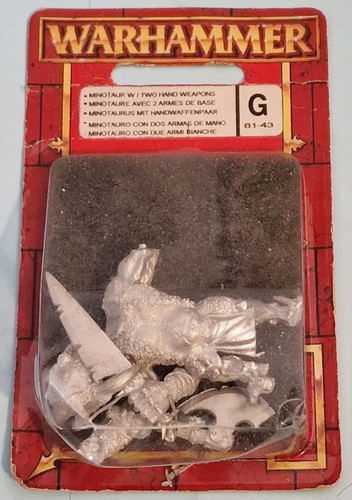 Warhammer fantasy minotaur - warhammer,