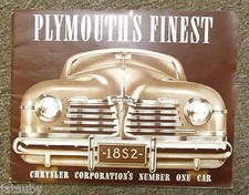 PLYMOUTH FINEST 1941 1942 Car