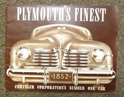Plymouth finest 1941 - 1942, car