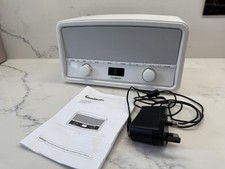 Goodmans GSR1889 Dab FM Heritage Retro Radio Bluetooth Piano White Sweet Sound