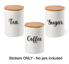 1 x Tea Coffee Sugar Vinyl