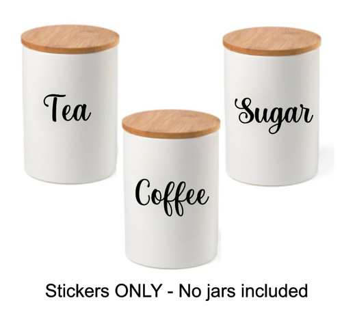 Tea coffee sugar vinyl - x,