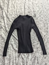 Primark Black Turtleneck Size