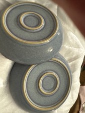 2  Used 21cm Grey Denby Jet