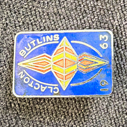 Clacton butlins 1963 enamel - 1963,