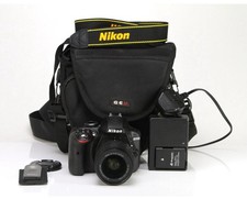 Nikon D3300 24.2MP DSLR Camera with AF-P DX 18-55 VR Lens - Black