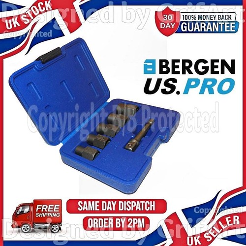Pro 6pc screw extractor set - us,