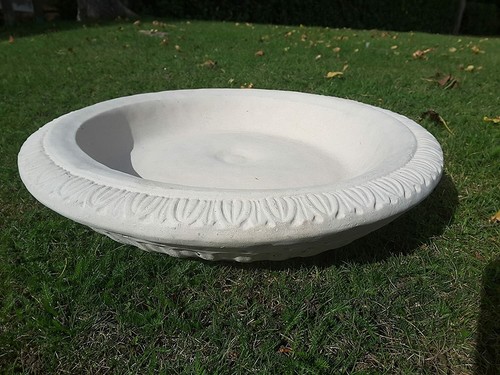 Stone bird bath garden - stone,