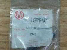 Genuine Vintage Avo Model 8 Avometer Spare Part 750 Ohm Resistor 12049-221-C *
