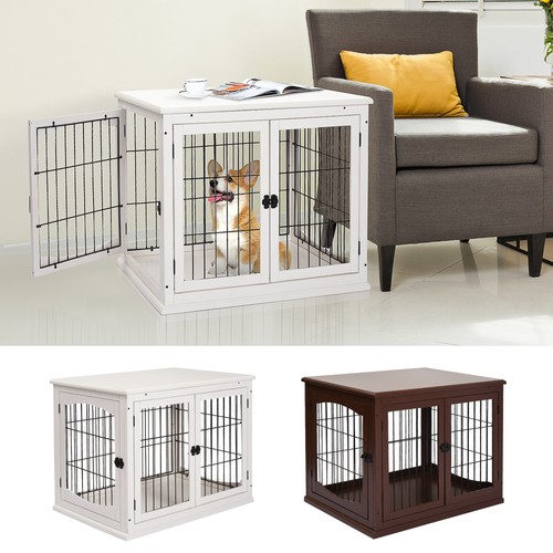 Wooden dog crate - dog, pet