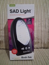 Bodi-Tek SAD Light Daylight Therapy Lamp variable brightness sunlight indoors