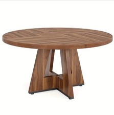 Round Farmhouse Dining Table