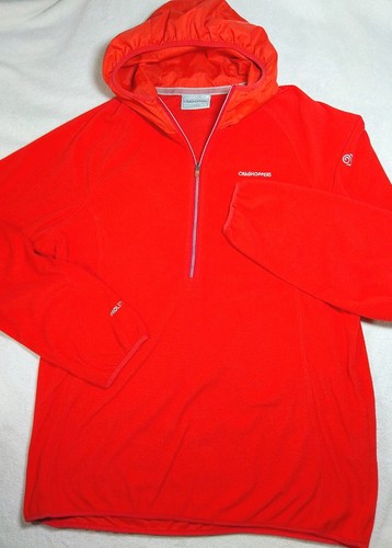 Men red craghoppers half - red,