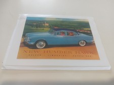 New Humber Hawk Blank Greeting Card. Slight Damage To Top Left Corner.