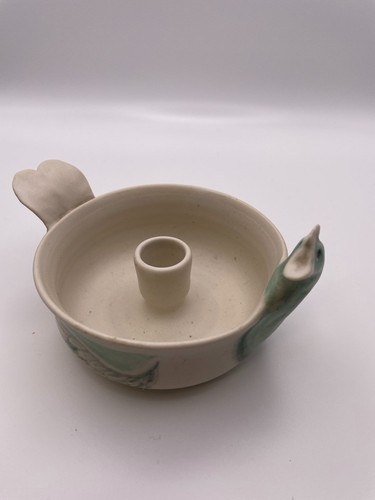 Ceramic hen chicken candle - ceramic,