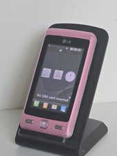 LG KP501 Cookie Pink (Orange Locked) Mobile Phone Touchscreen Elders Phone