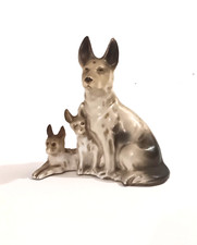 Vintage Ceramic Akita Shepherd